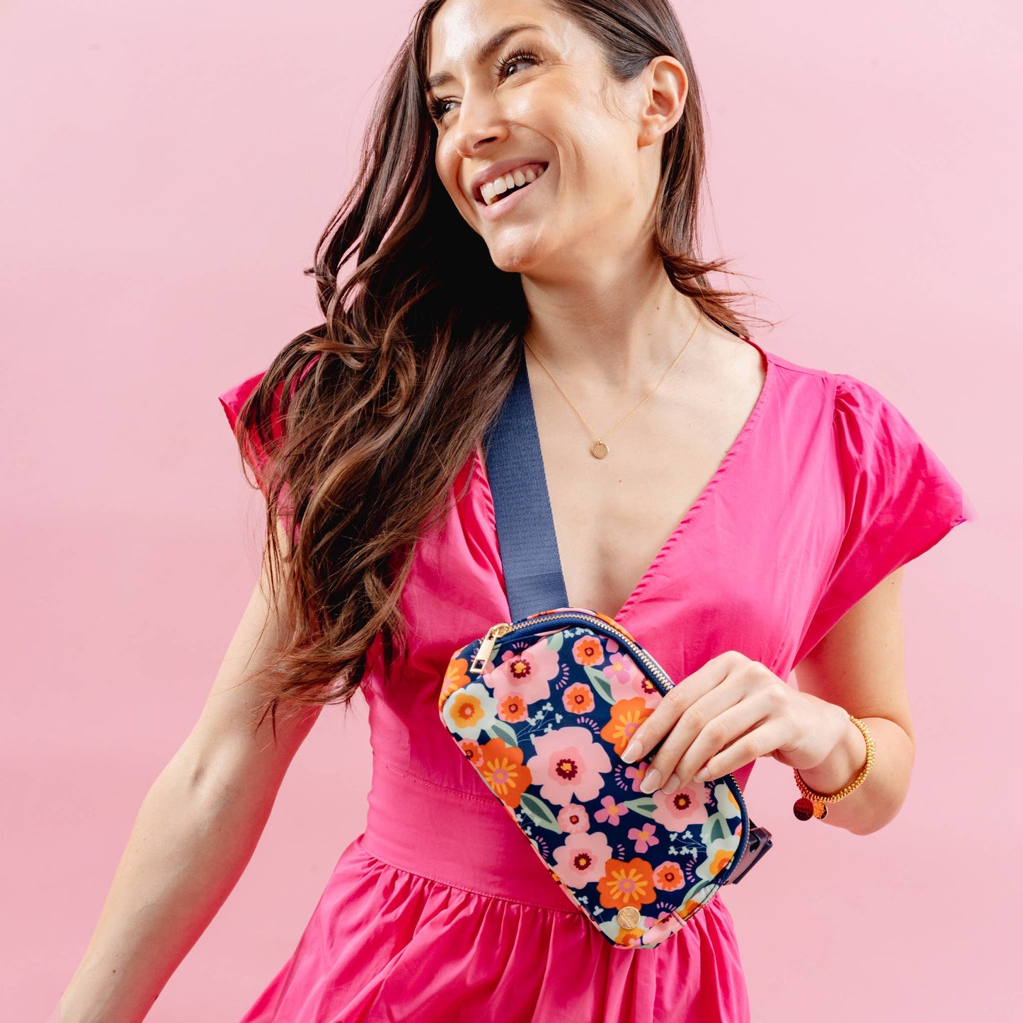 All You Need Belt Bag + Wallet - Bright + Bloomy