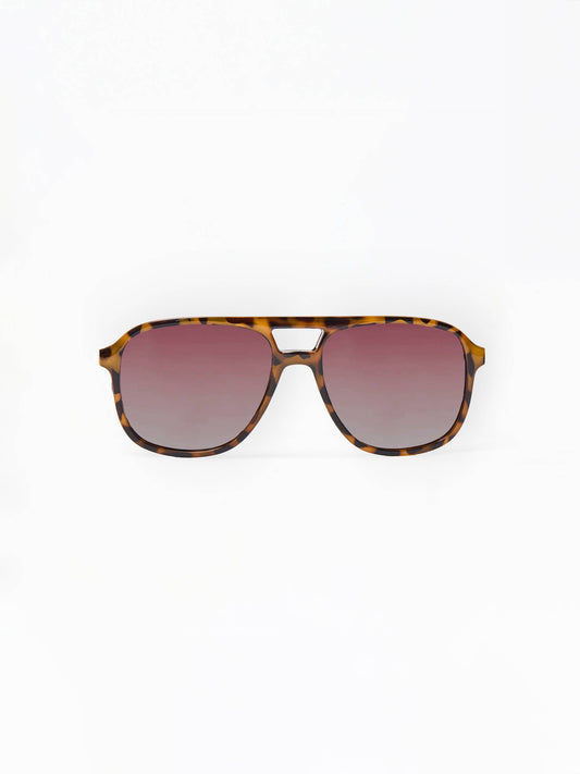 Morgan Polarized Sunglasses | Brown Tortoise
