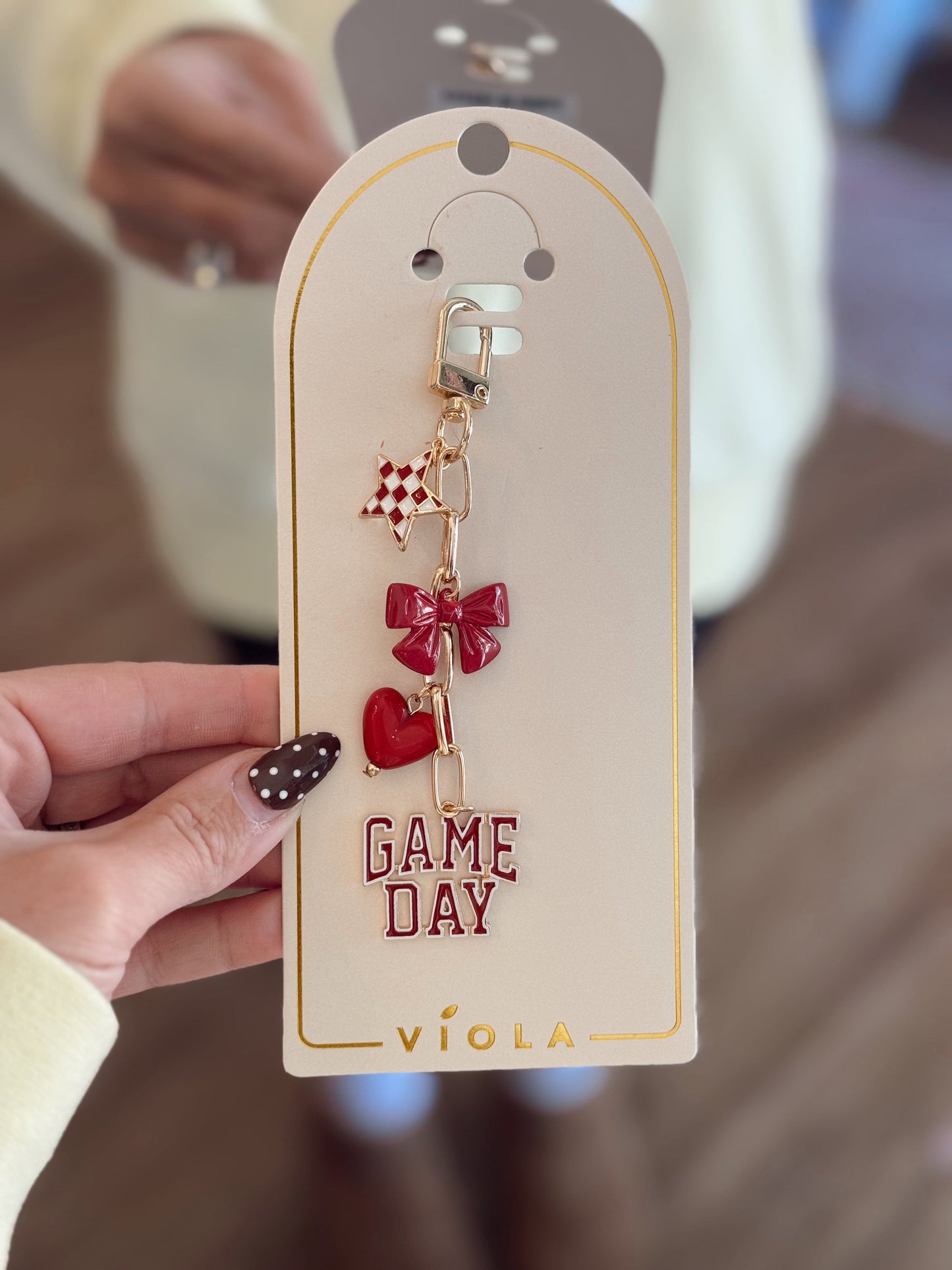 Game Day Keychain