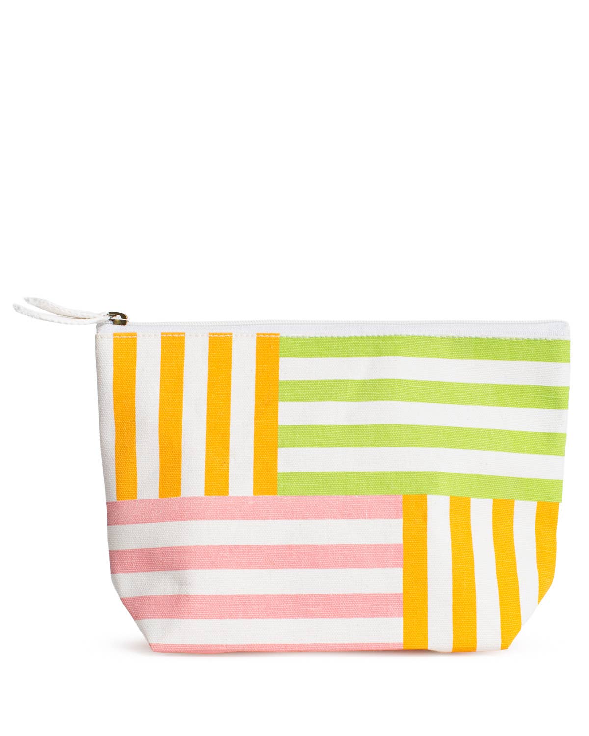Freeport Stripe Cosmetic   Multi   10.25x6.75x3