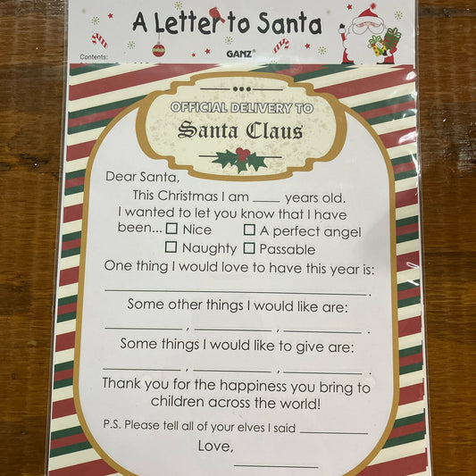 Letter To Santa