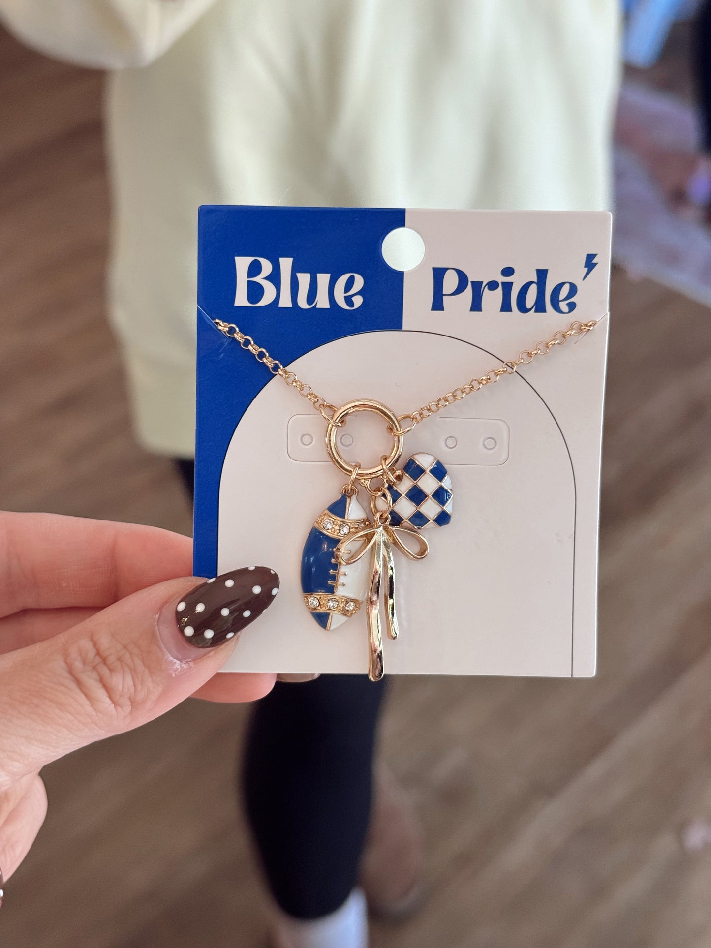 Team Pride Charm Necklace