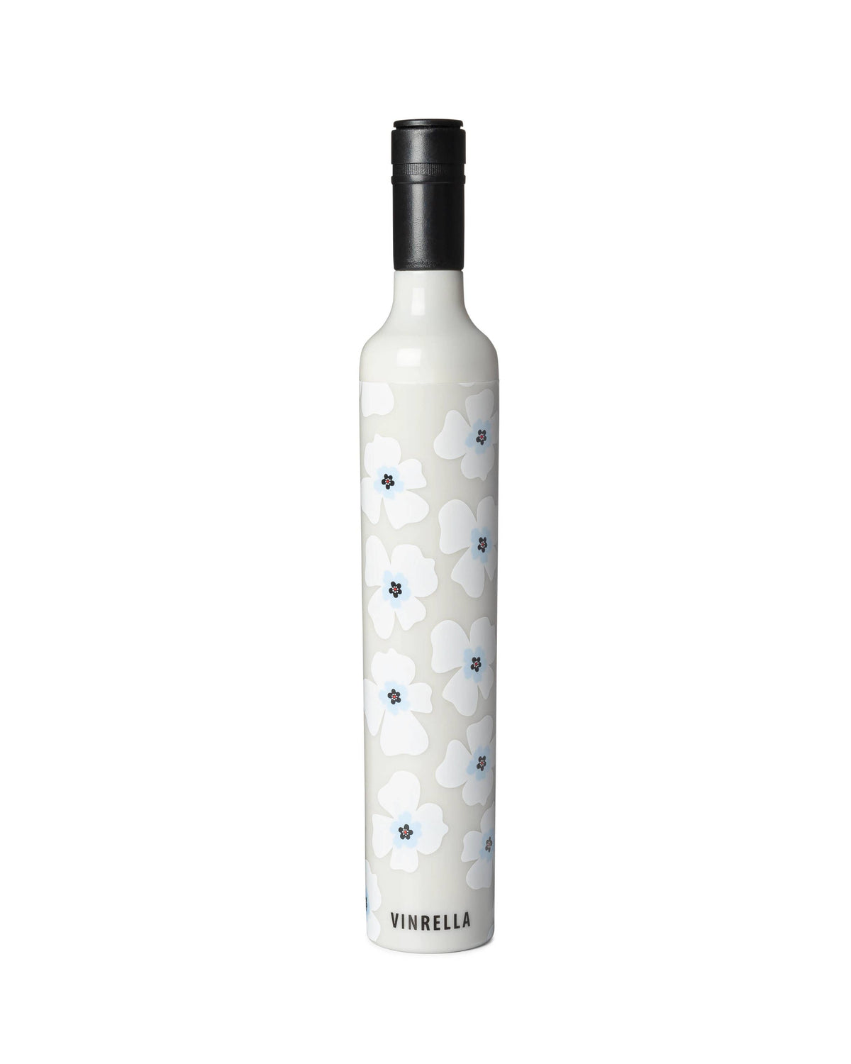 Nikki on Grey Wine Bottle Umbrella