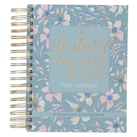 Coloring Devotional Illustrated Words of Jesus for Women