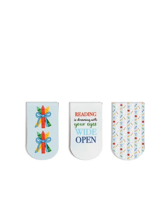 Teacher Magnetic Bookmark   Multi   2.5x4.5   Set of 3