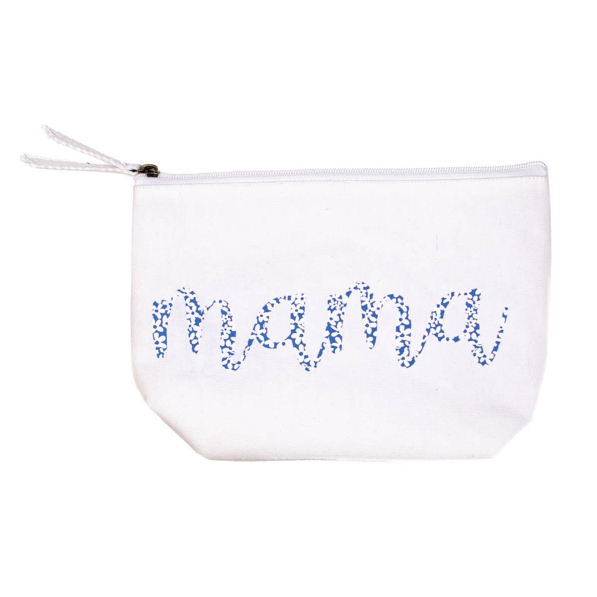 Mama Hydrangea Cosmetic   White/Multi   10.25x6.75x3