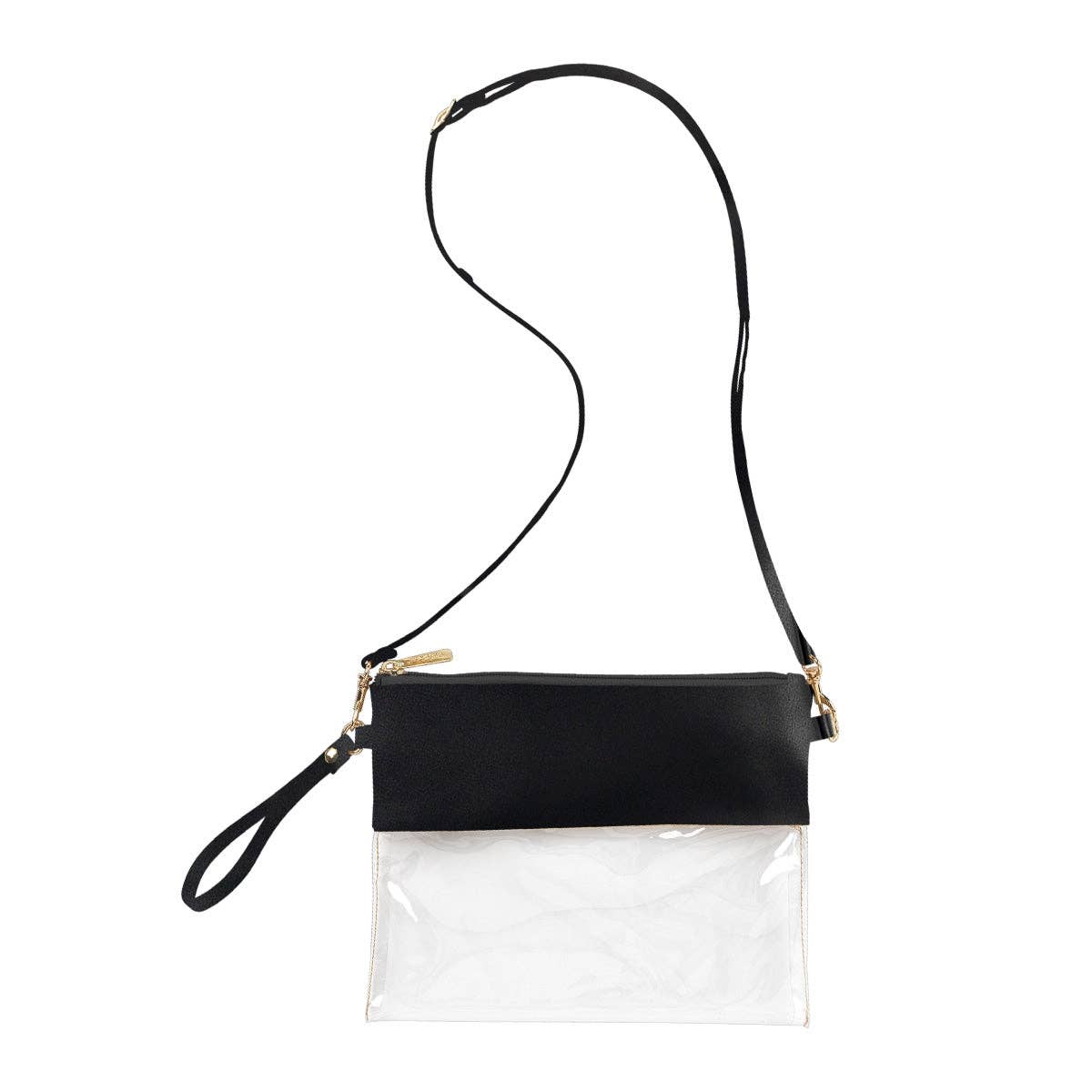 Black Clear Purse #M735VL-BLK