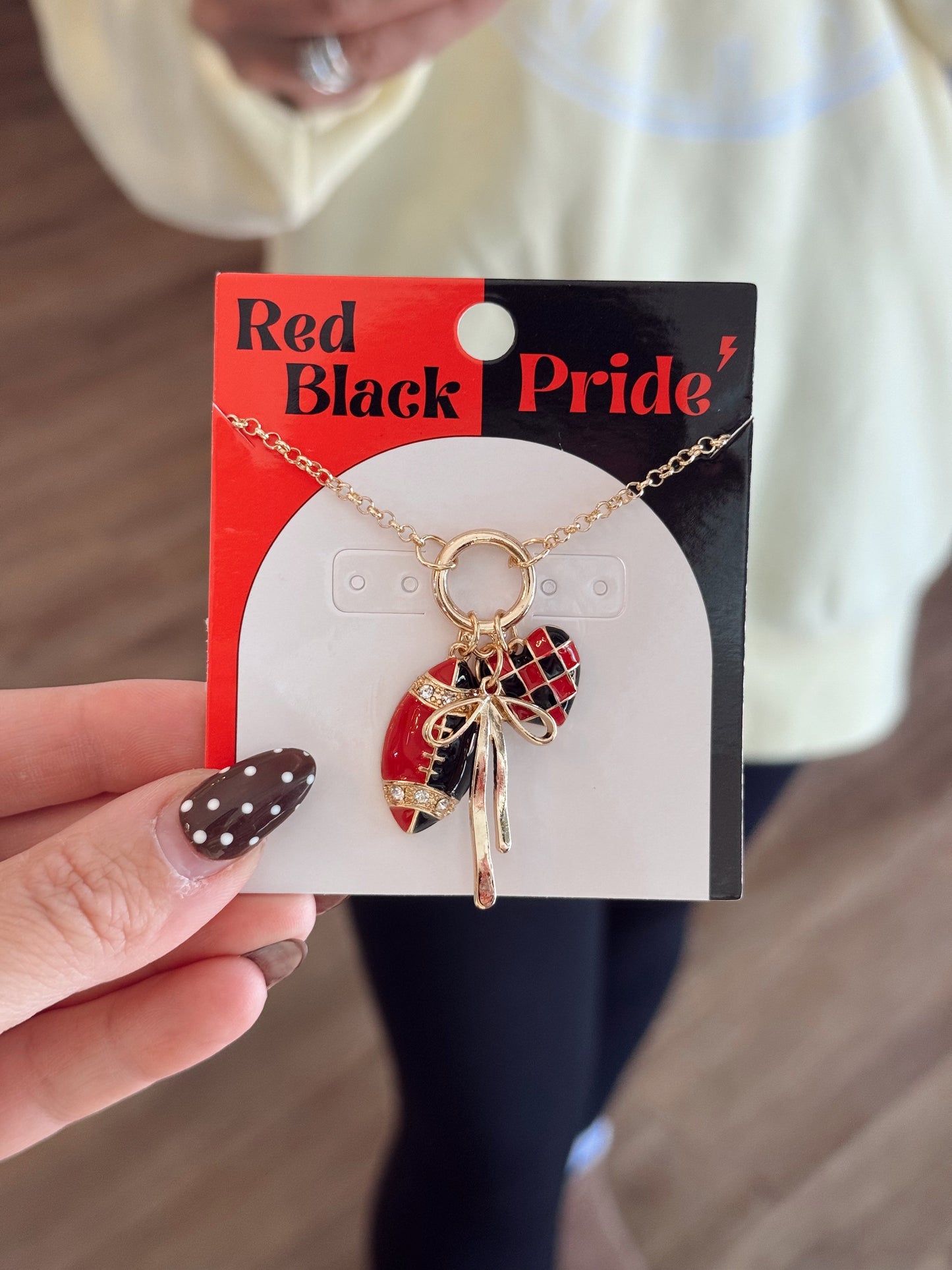 Team Pride Charm Necklace