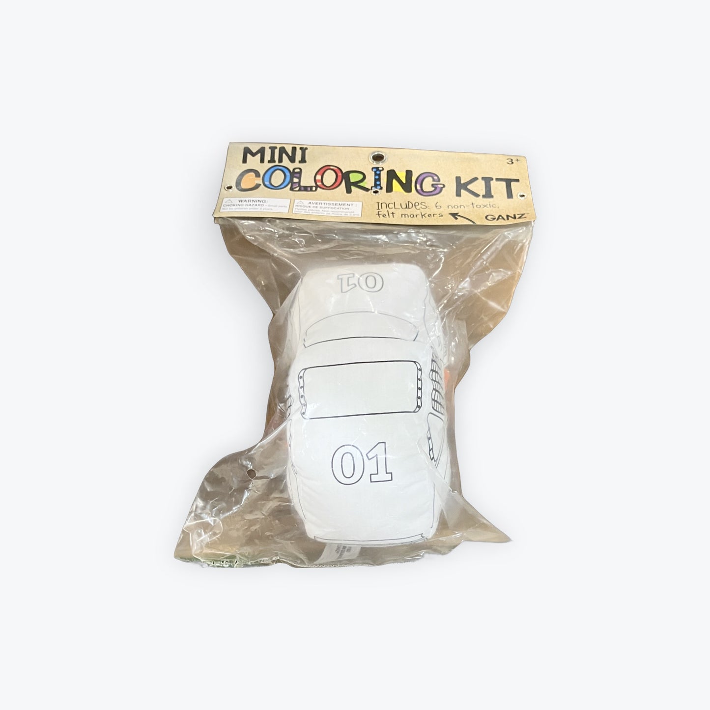 Ganz Coloring Race Car