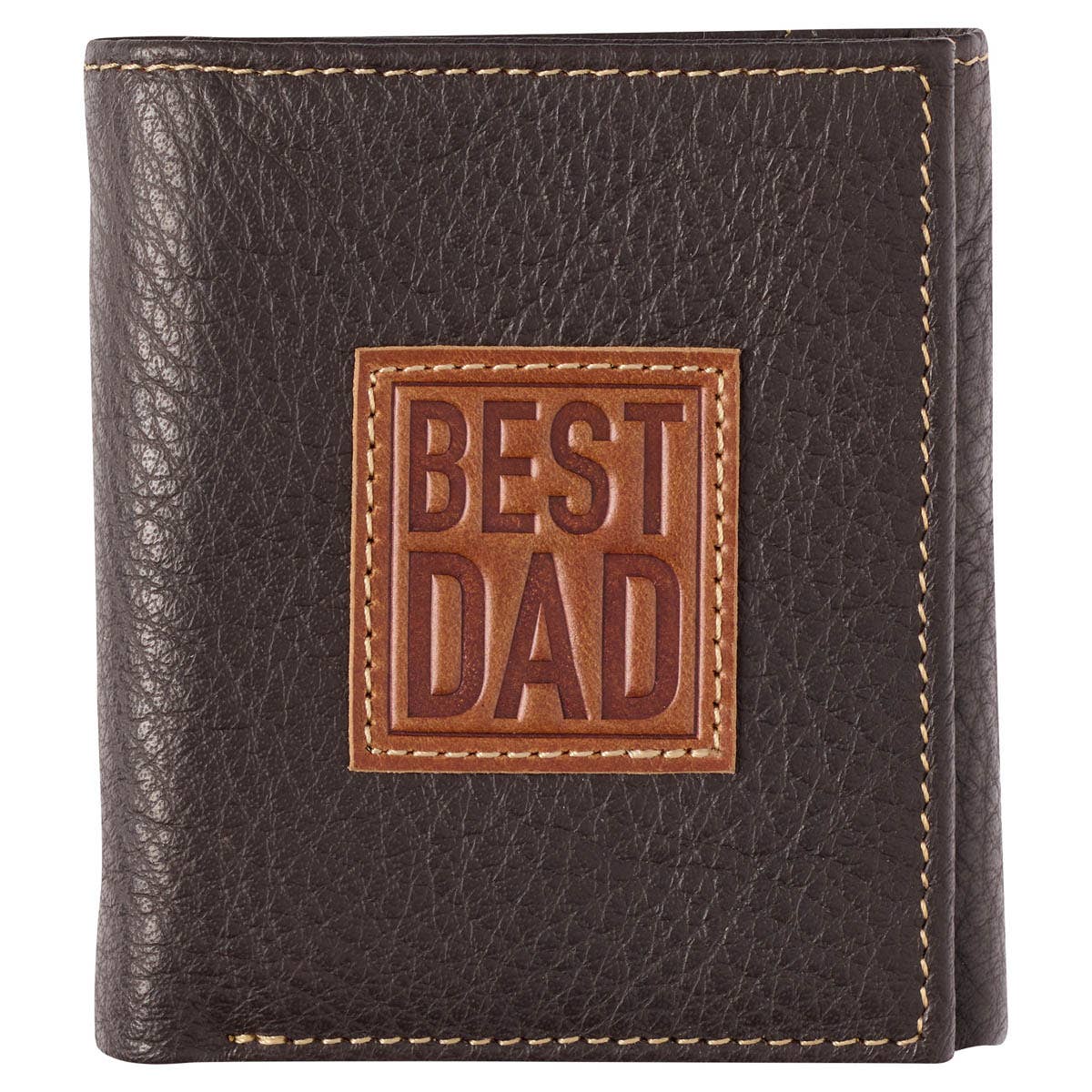 Wallet Leather Brown/Tan Best Dad