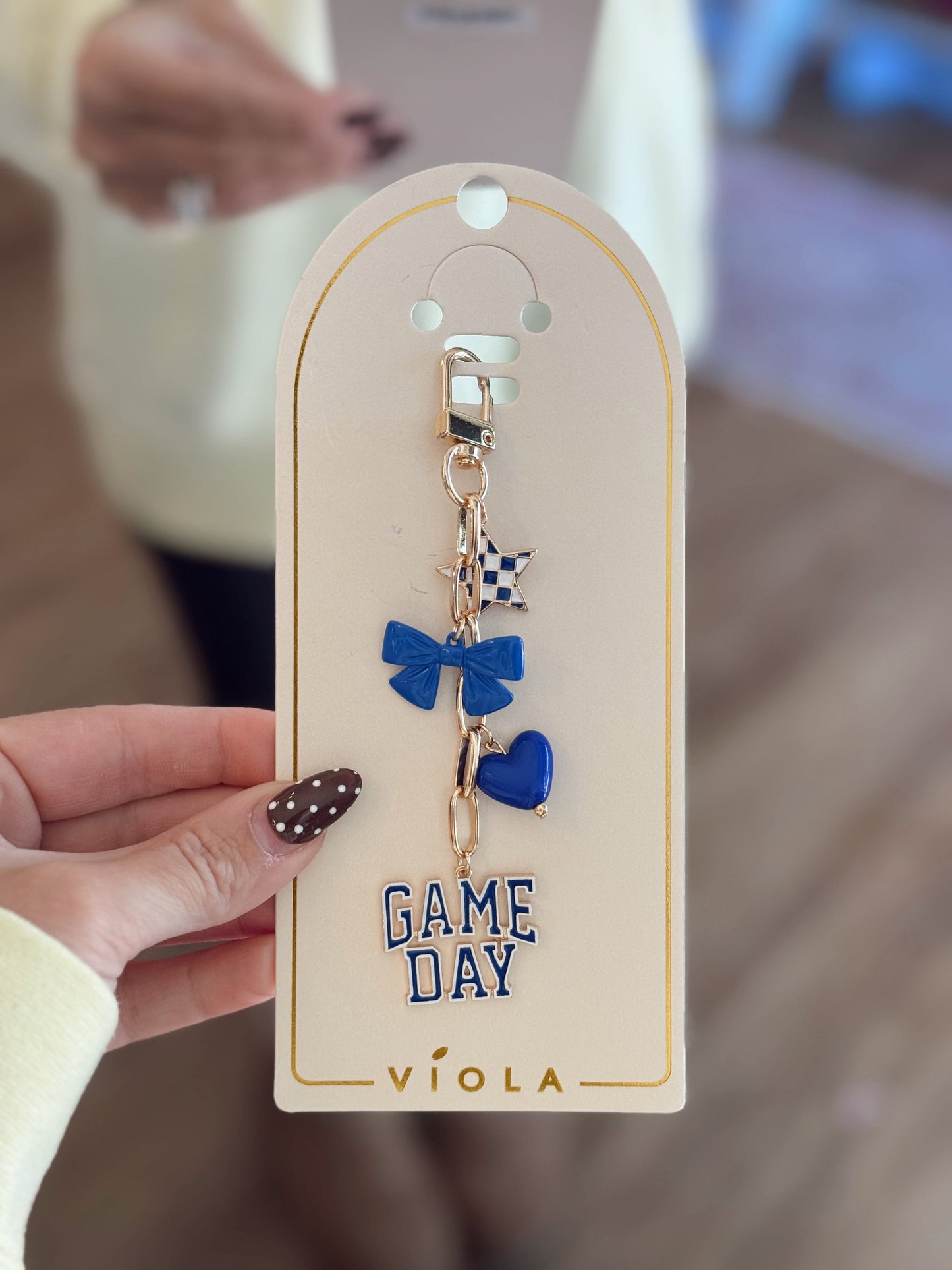 Game Day Keychain
