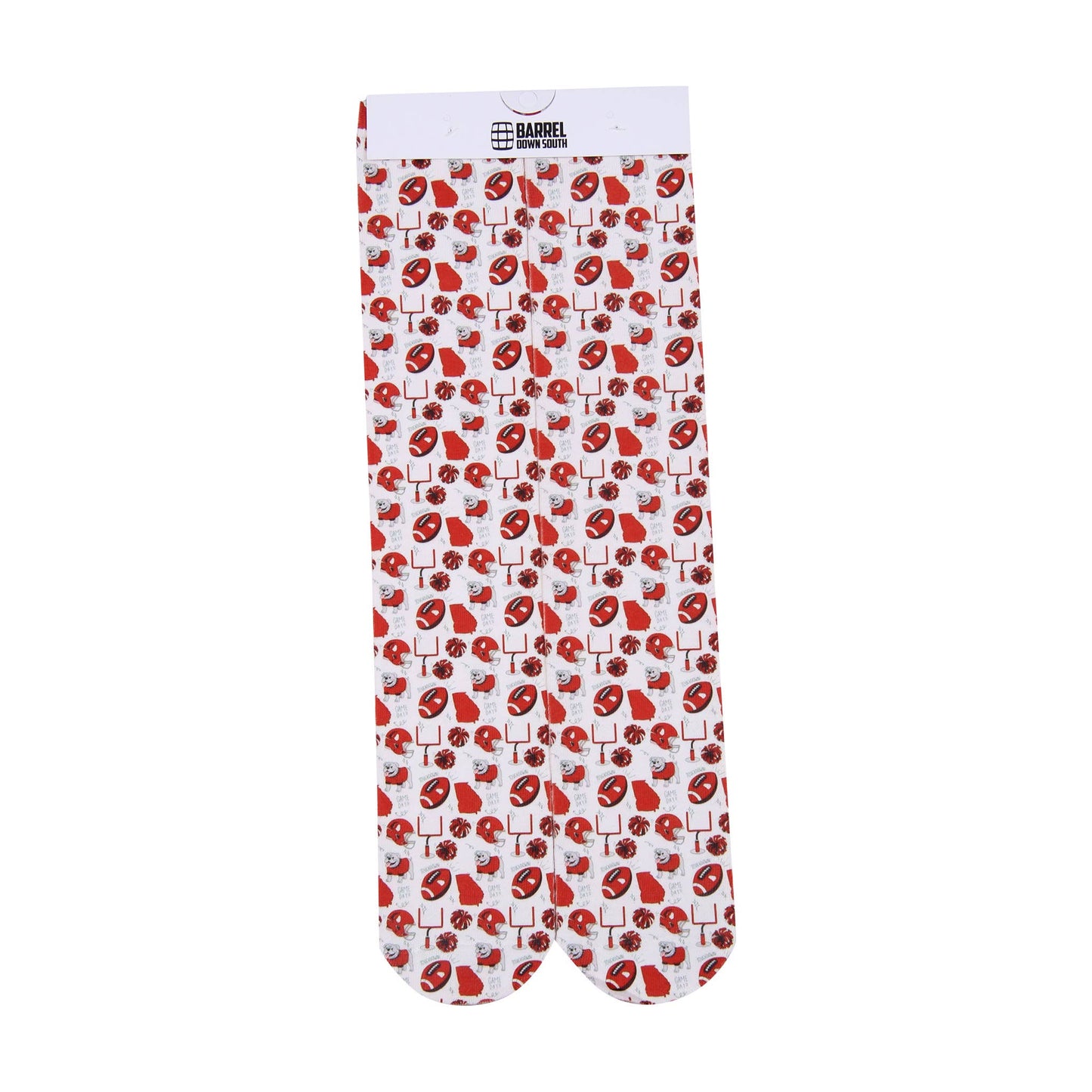 Georgia Icon Pattern Printed Socks