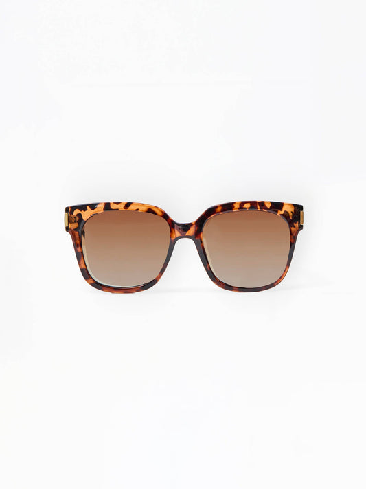 Krista Polarized Sunglasses | Brown Tortoise