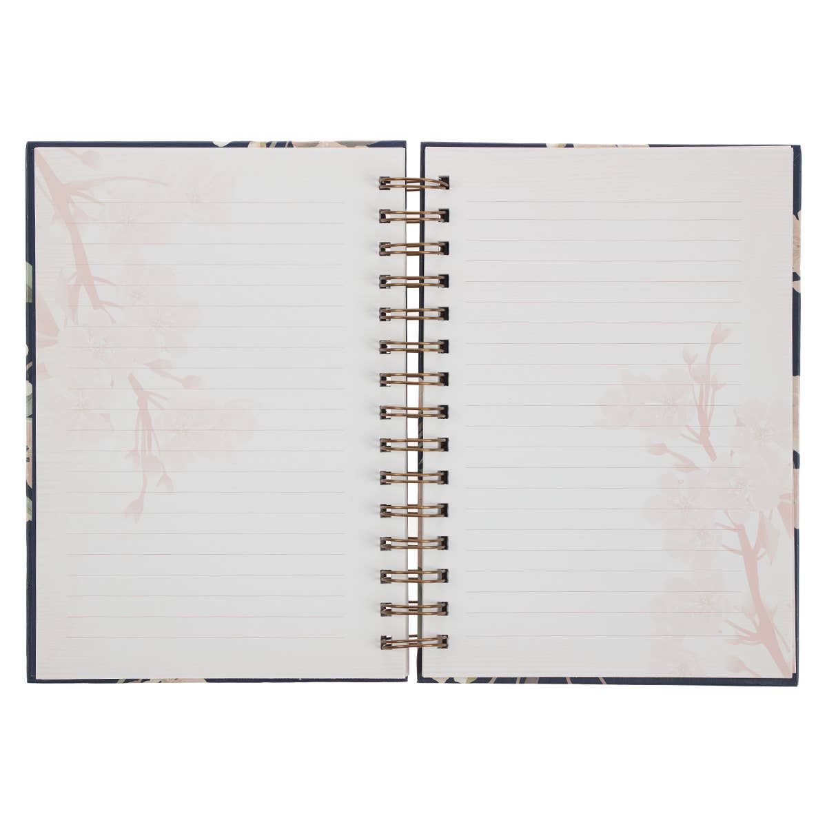 Journal Wirebound Large Navy It Is Well With My Soul