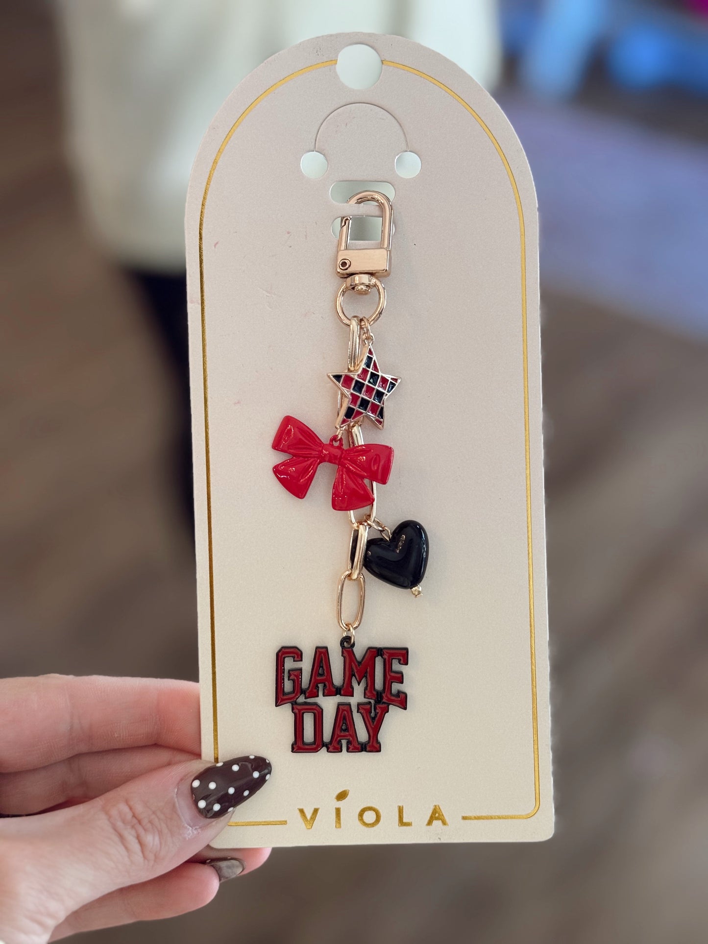 Game Day Keychain