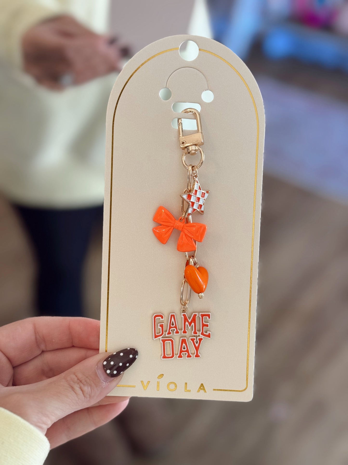 Game Day Keychain